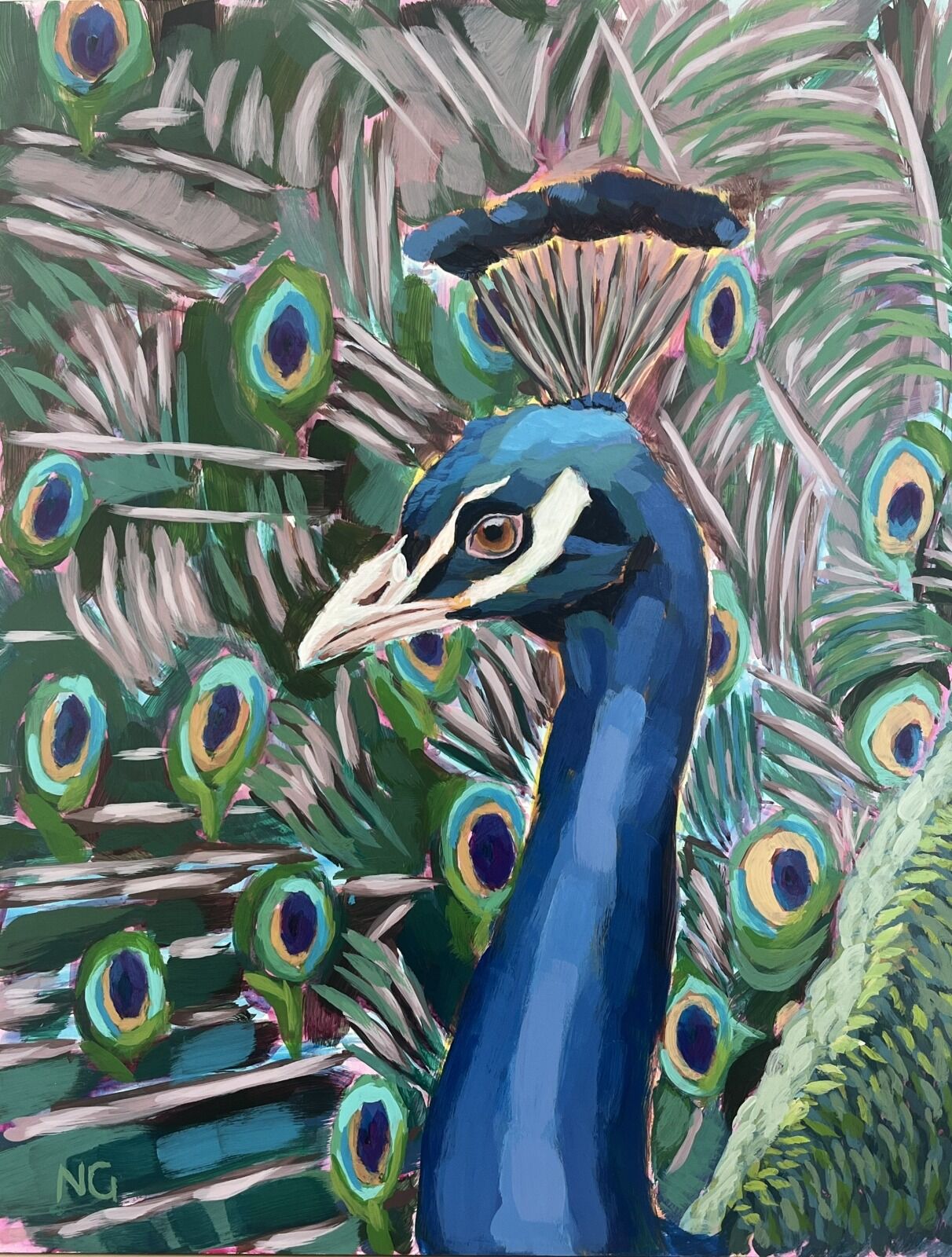 Nunnington Peacock: Emerald Parade