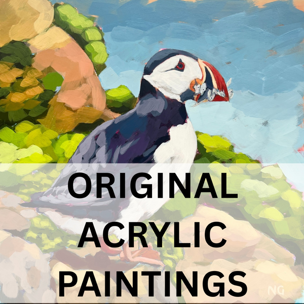 Original acrylic paintings