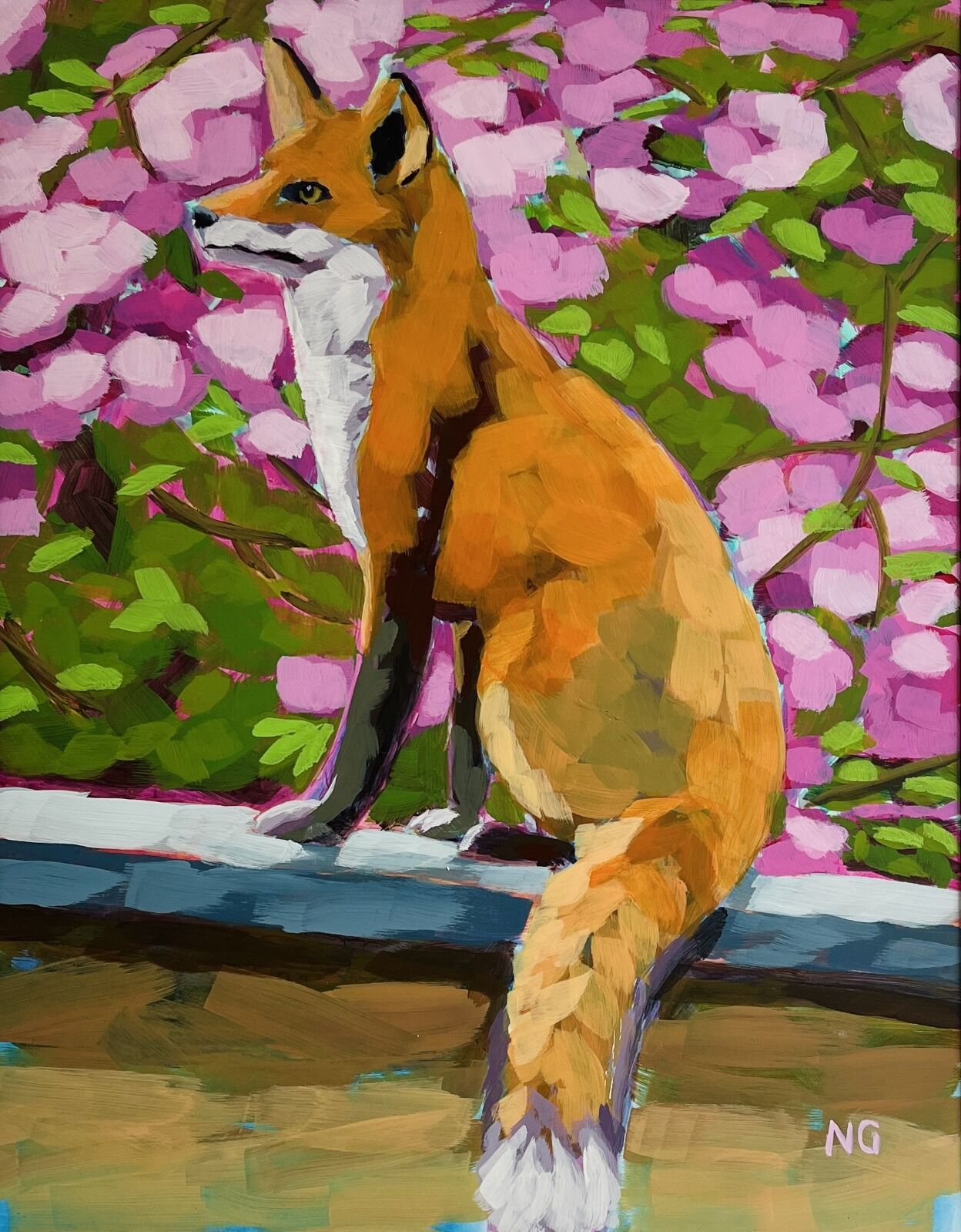 Red Fox: Watcher on the Wall