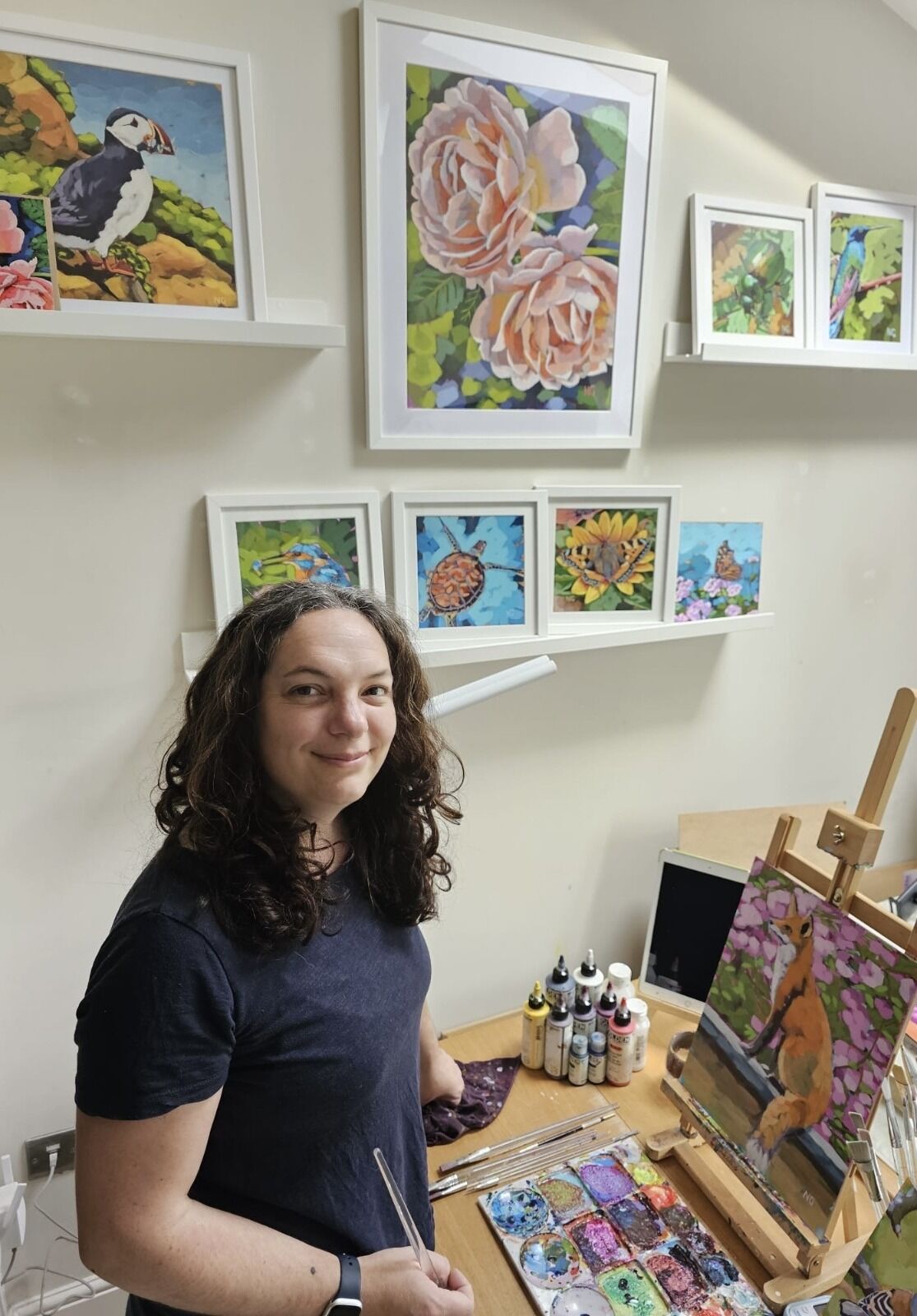 Studio image portrait