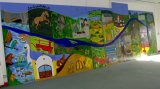 Brandon Railway Station mural