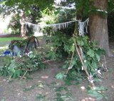 Den building in Infant school