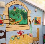 Fairy Tale play mural detail3