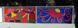 Glade Community School - target murals