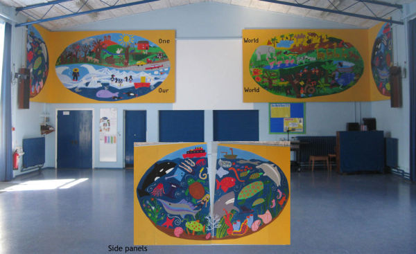 Marham Junior School - murals