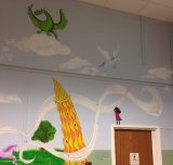 Up In The Air library mural1