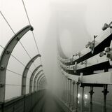 Foggy bridge