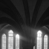Lacock Abbey light