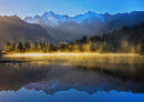 Lake Matheson at dawn