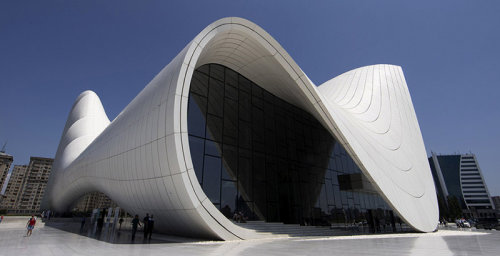 Baku by Zaha Hadid