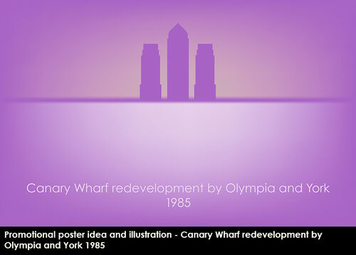 Canary Wharf by Olympia and York