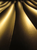 Gold panel moulding