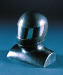 Carbon fibre helmet - Mark Gibbs