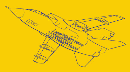 Military jet - Irwin Technical Ltd