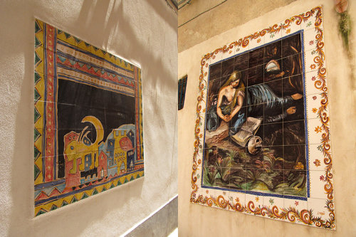 Sicilian wall murals