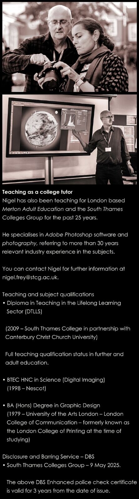 Teaching and training 1