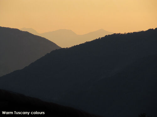Warm Tuscany colours