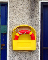 Lifebelt Dalkey, Ireland