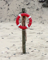 Lifebelt Brittas Bay, Ireland