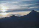 Sunset over Bennachie