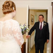 Glimpsing the bride
