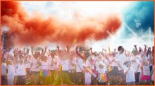 Colour Run Martin's Hospice
