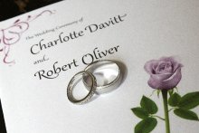 Order of service/rings