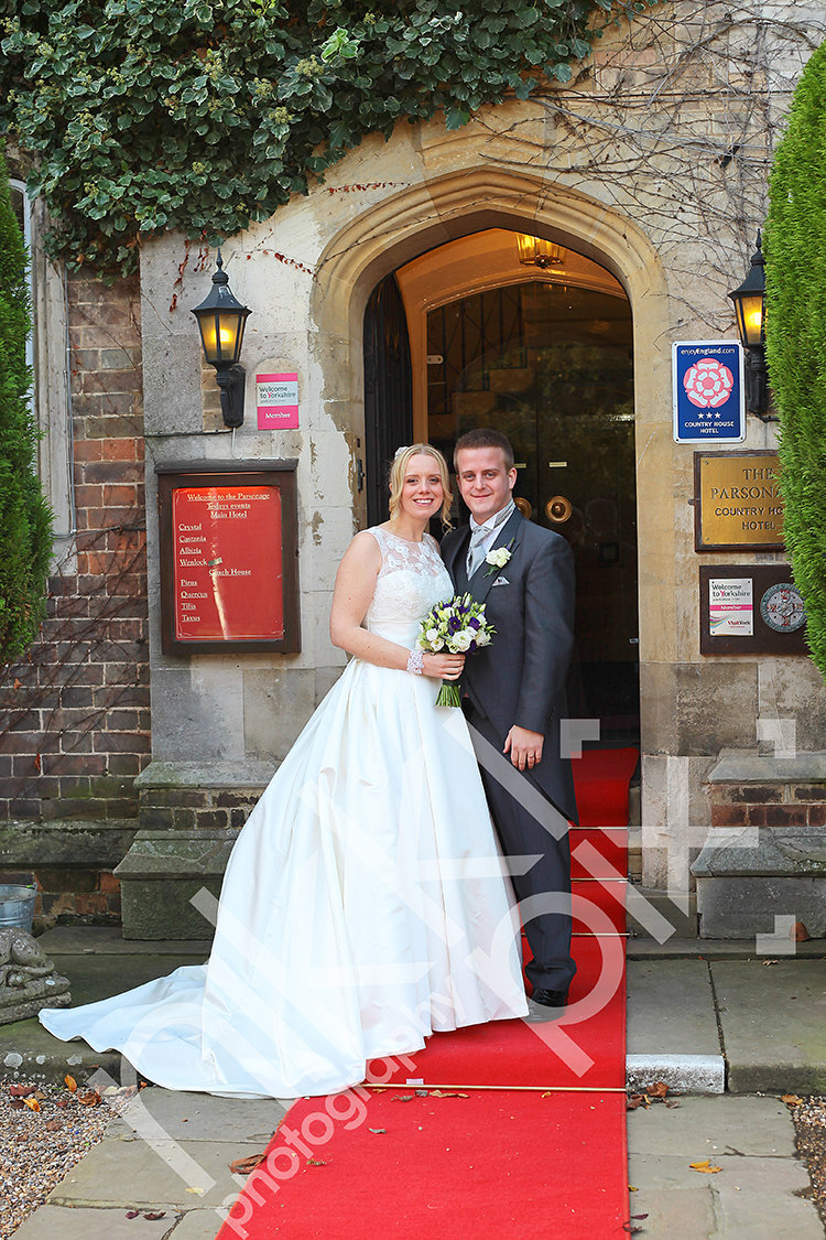 The Parsonage, Escrick, Wedding