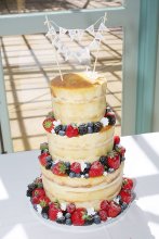 Naked Wedding Cake