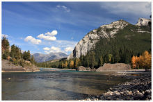 Bow River in The Fall