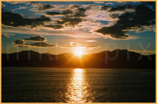 Inside Passage Sunset