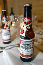 Budweiser Wedding Favour