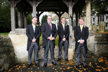 The Groomsmen, Bolton Percy Church Wedding