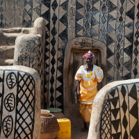 Painted House in Tiebele