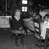 Madame B, the kitchen table