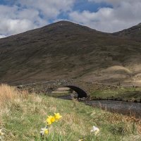 Old stone bridge near Glencoe
