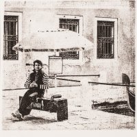 Venise - 10, le gondolier