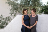 same sex photo session in santorini greece