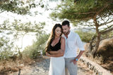 honeymoon couple photo session in santorini greece