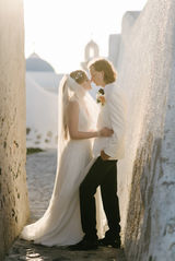 wedding in santorini greece