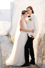 wedding in santorini greece