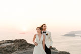 wedding in santorini greece