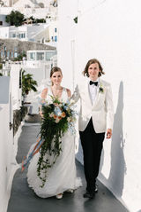 wedding in santorini greece