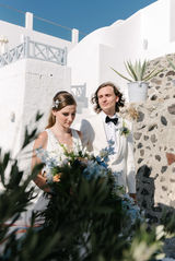 wedding in santorini greece
