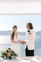 wedding in santorini greece