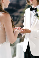 wedding in santorini greece