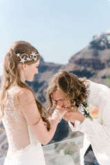 wedding in santorini greece