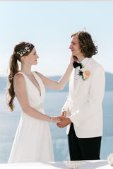 wedding in santorini greece