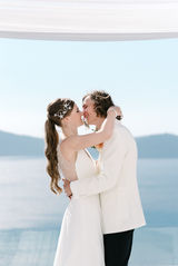 wedding in santorini greece