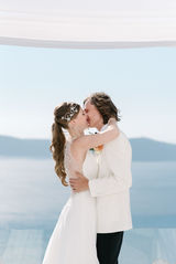 wedding in santorini greece